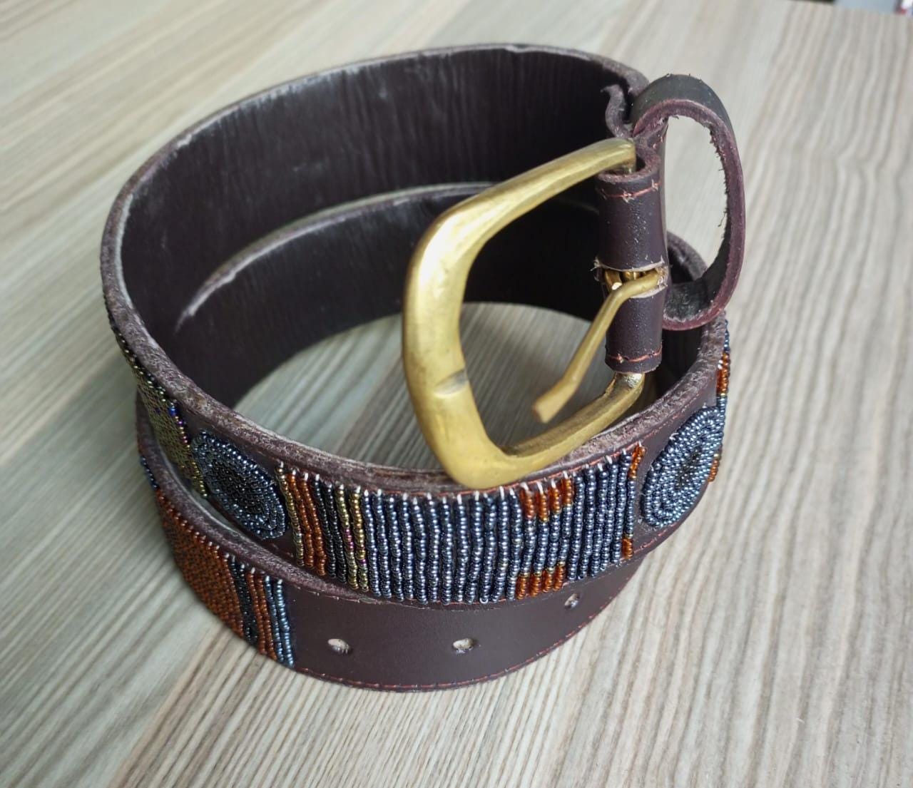 Maasai belt, Leather belt, Beaded belt, Handmade belt, Christmas gifts for loved ones African beaded belt, unisex belt, Casual belt, Boho