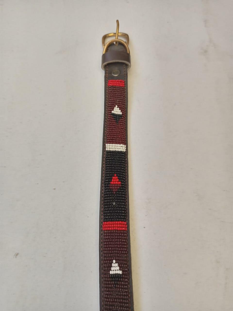 African Beaded Collar, Handmade Dog Collar , Maasai collar, Leather collar, Pet Gift, Christmas gift, Pet collar, Dog leash, Pet lead