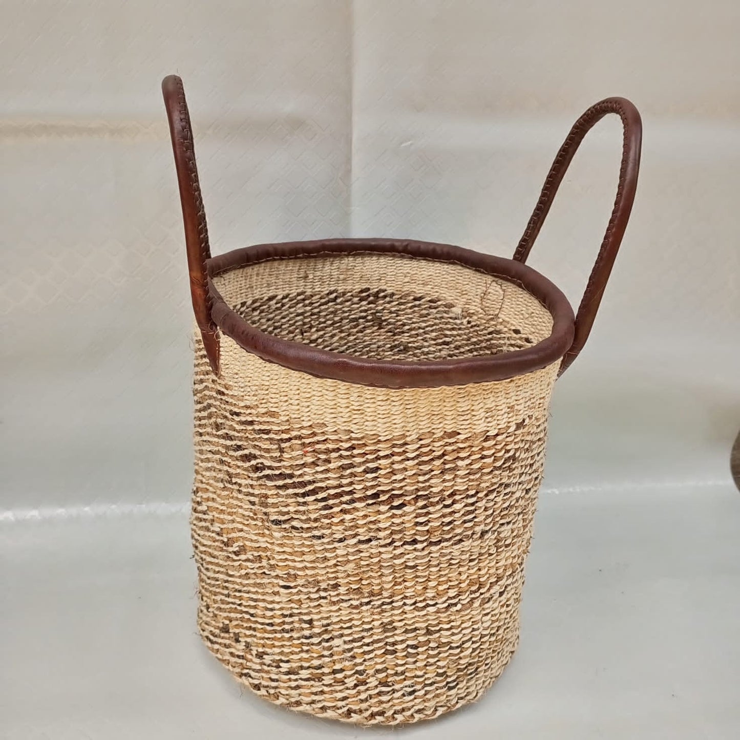 ON SALE:Woven bag/woven basket bag/woven leather bag/home organizer/handmade bag/mother day gift/unique mother day gift/shopping basket/ho