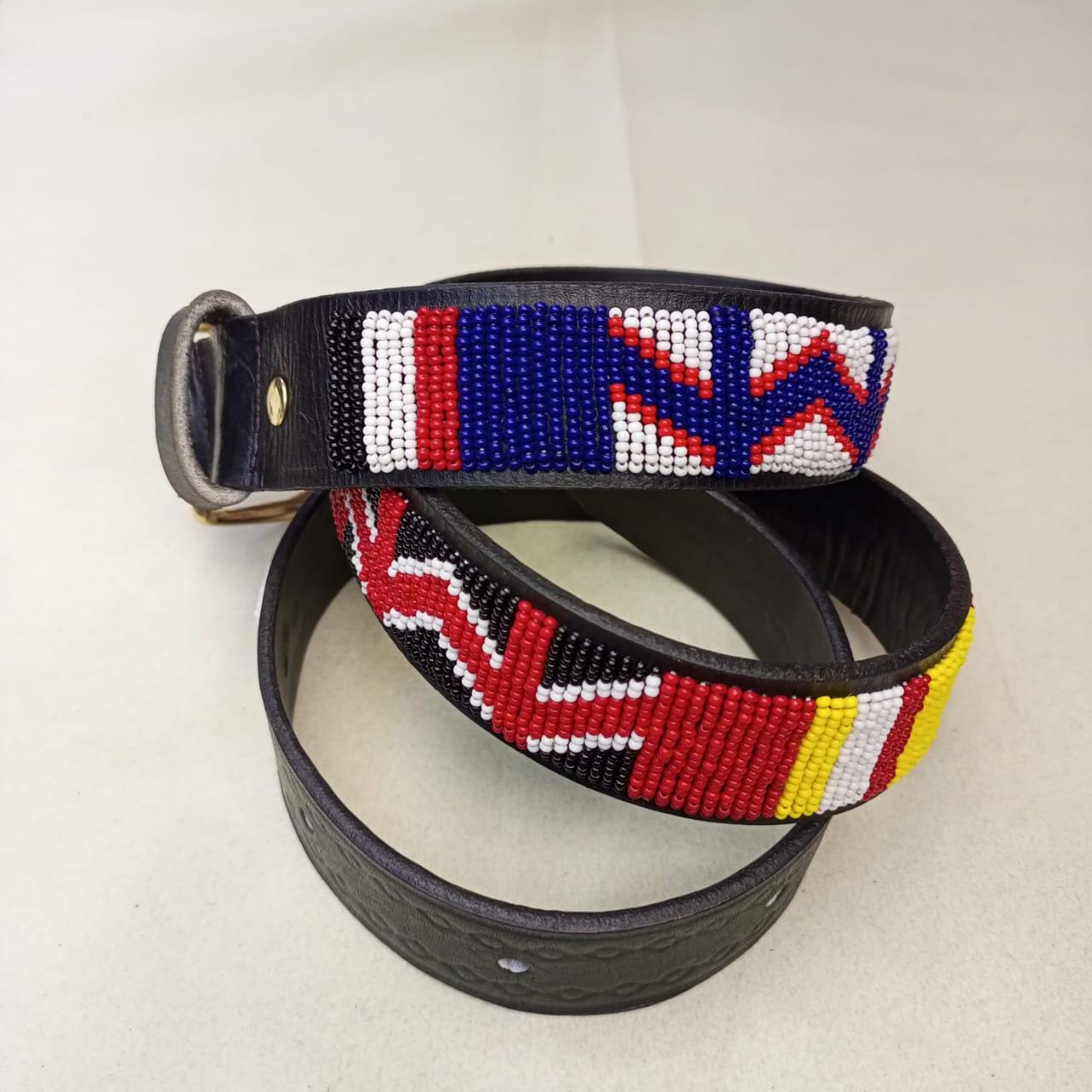 Maasai belt, Leather belt, Beaded belt, Handmade belt, Christmas gifts for loved ones African beaded belt, unisex belt, Casual belt, Boho