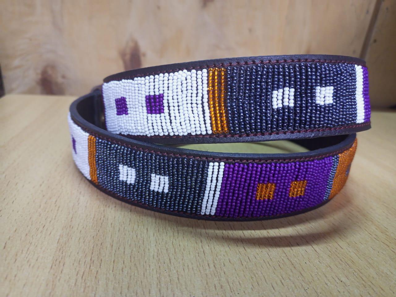 Maasai belt, Leather belt, Beaded belt, Handmade belt, Christmas gifts for loved ones African beaded belt, unisex belt, Casual belt, Boho