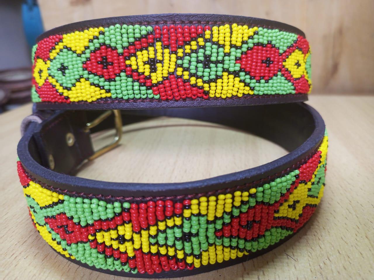 Maasai belt, Leather belt, Beaded belt, Handmade belt, Christmas gifts for loved ones African beaded belt, unisex belt, Casual belt, Boho
