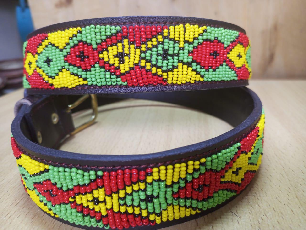 Maasai belt, Leather belt, Beaded belt, Handmade belt, Christmas gifts for loved ones African beaded belt, unisex belt, Casual belt, Boho