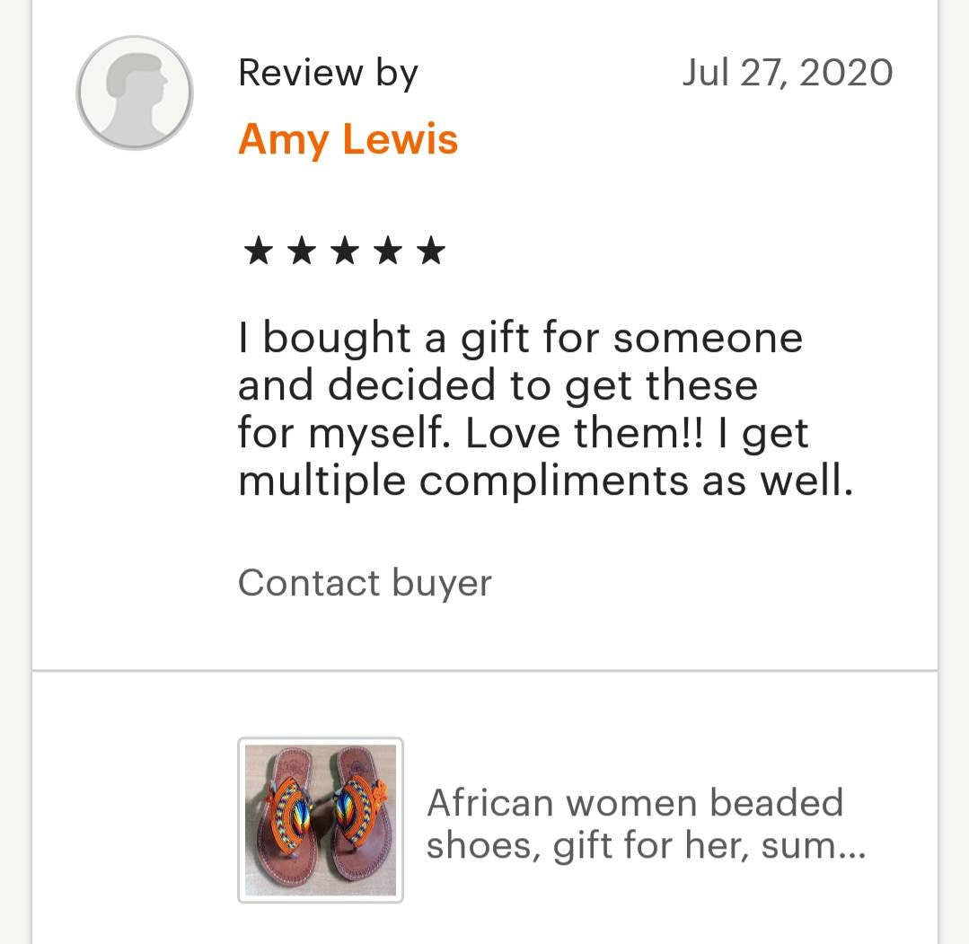Handmade African Beaded Sandals/Authentic Maasai-Style Leather Flip-Flops Women/Boho Beach Sandals/Comfortable Summer Sandal African Gifts