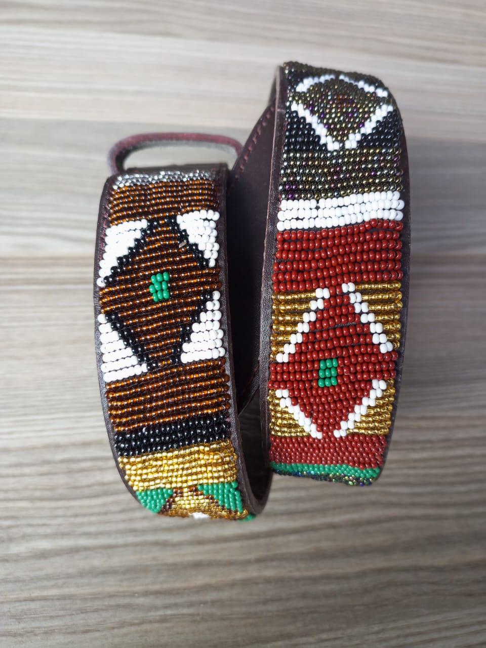 Maasai belt, Leather belt, Beaded belt, Handmade belt, Christmas gifts for loved ones African beaded belt, unisex belt, Casual belt, Boho