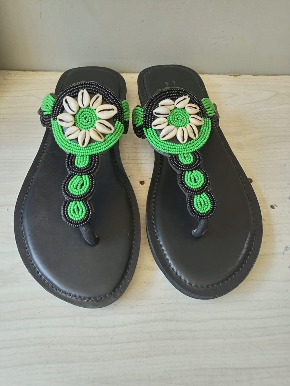 CUSTOMIZED African beaded sandals, summer sandals, Christmas gift for her,mom gift,beach sandals, leather sandals,