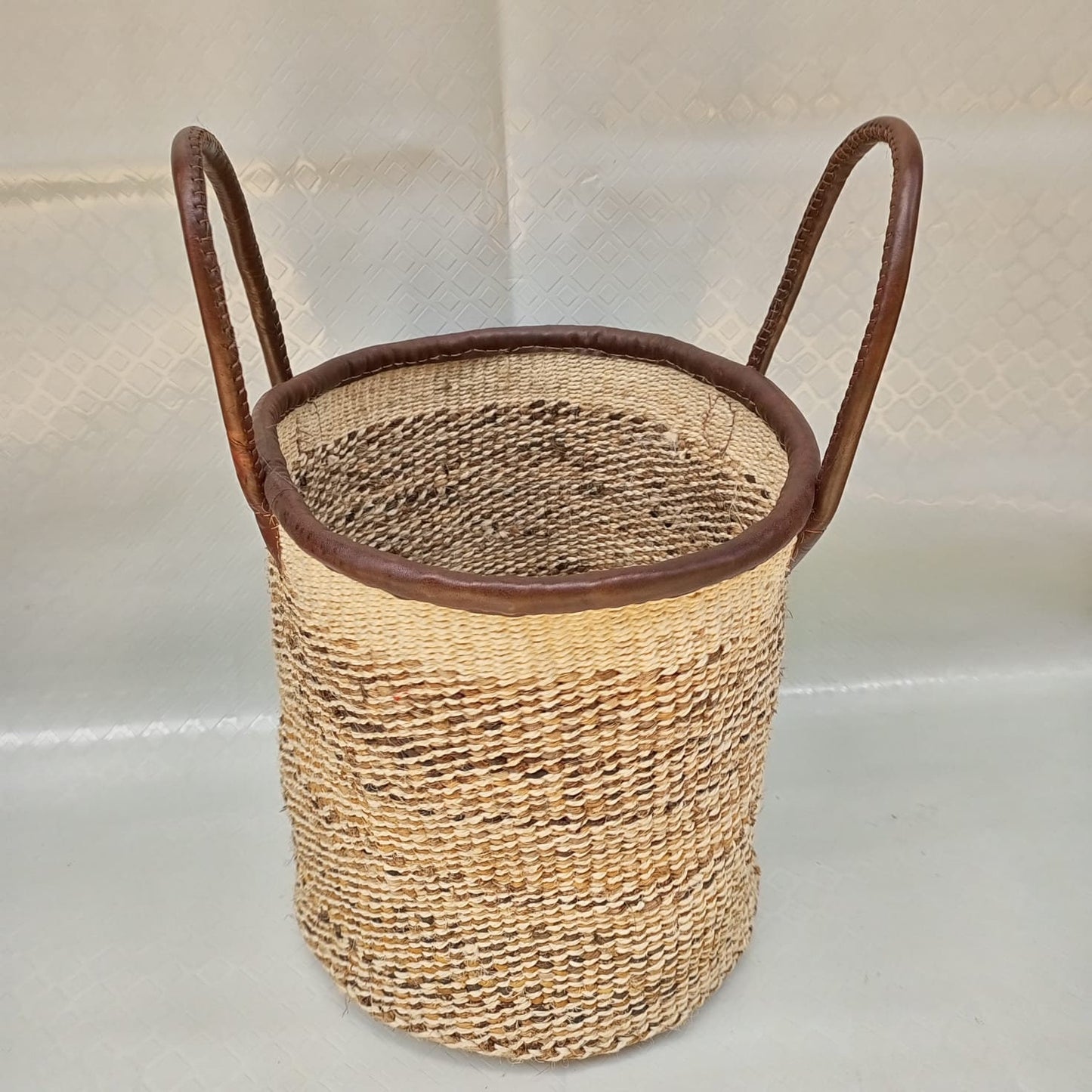 ON SALE:Woven bag/woven basket bag/woven leather bag/home organizer/handmade bag/mother day gift/unique mother day gift/shopping basket/ho