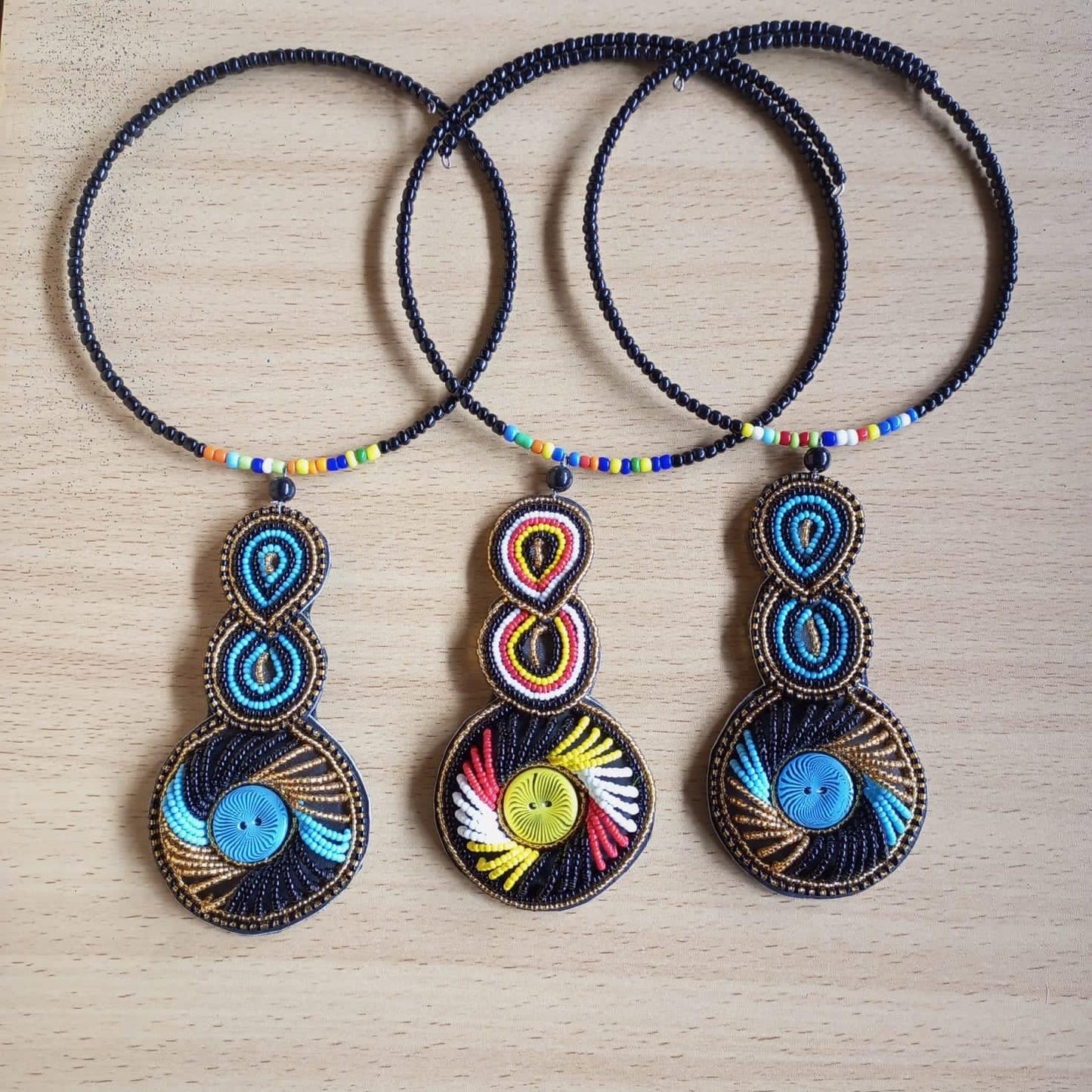 Boho Statement Jewelry/Colorful Seed Bead Necklace/Layered Necklace for Women/Gift for Her/Handmade Beaded Necklace/gift for women