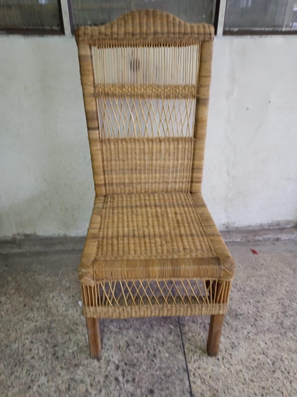 Free Shipping Handmade Malawi Cane Seat/Boho African Chair for Living Room/Rustic African Woven Seat/Perfect for Indoor & Outdoor Spaces/