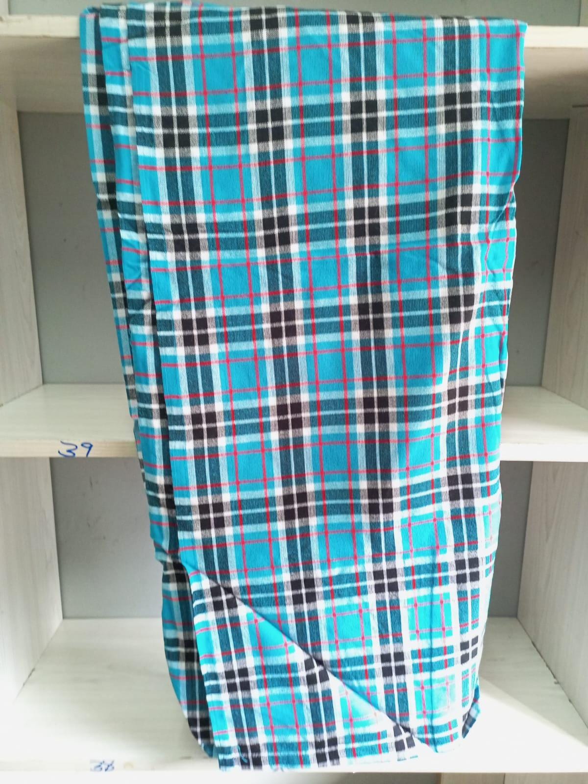 Authentic Maasai Shuka Blanket - Traditional African Tribal Wrap, Red Plaid Safari Blanket for Home Décor or Outdoor Adventures