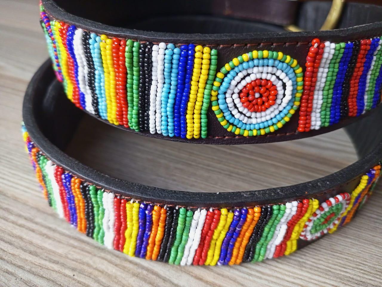Maasai belt, Leather belt, Beaded belt, Handmade belt, Christmas gifts for loved ones African beaded belt, unisex belt, Casual belt, Boho