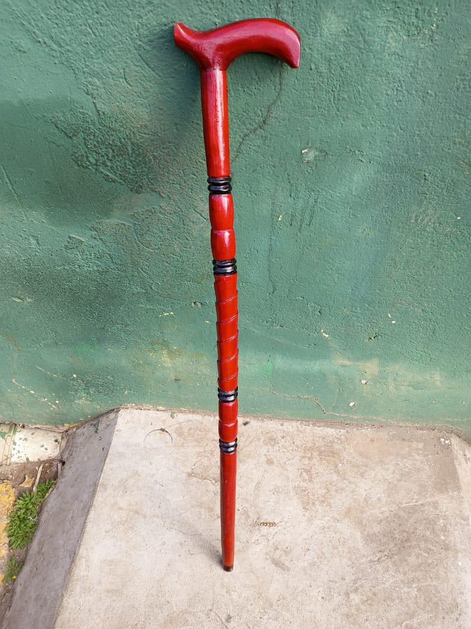 African wood Original Hiking Walking stick/Handmade Kenya Africa Mahogany Hardwood UnisexCane/Hand designed Cane/ Wooden walking stick