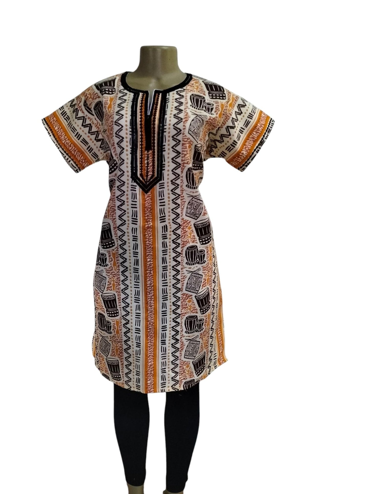 Authentic African Print Dress – Handmade Ankara Dress, Vibrant and Stylish, Perfect for Parties & Special Occasions