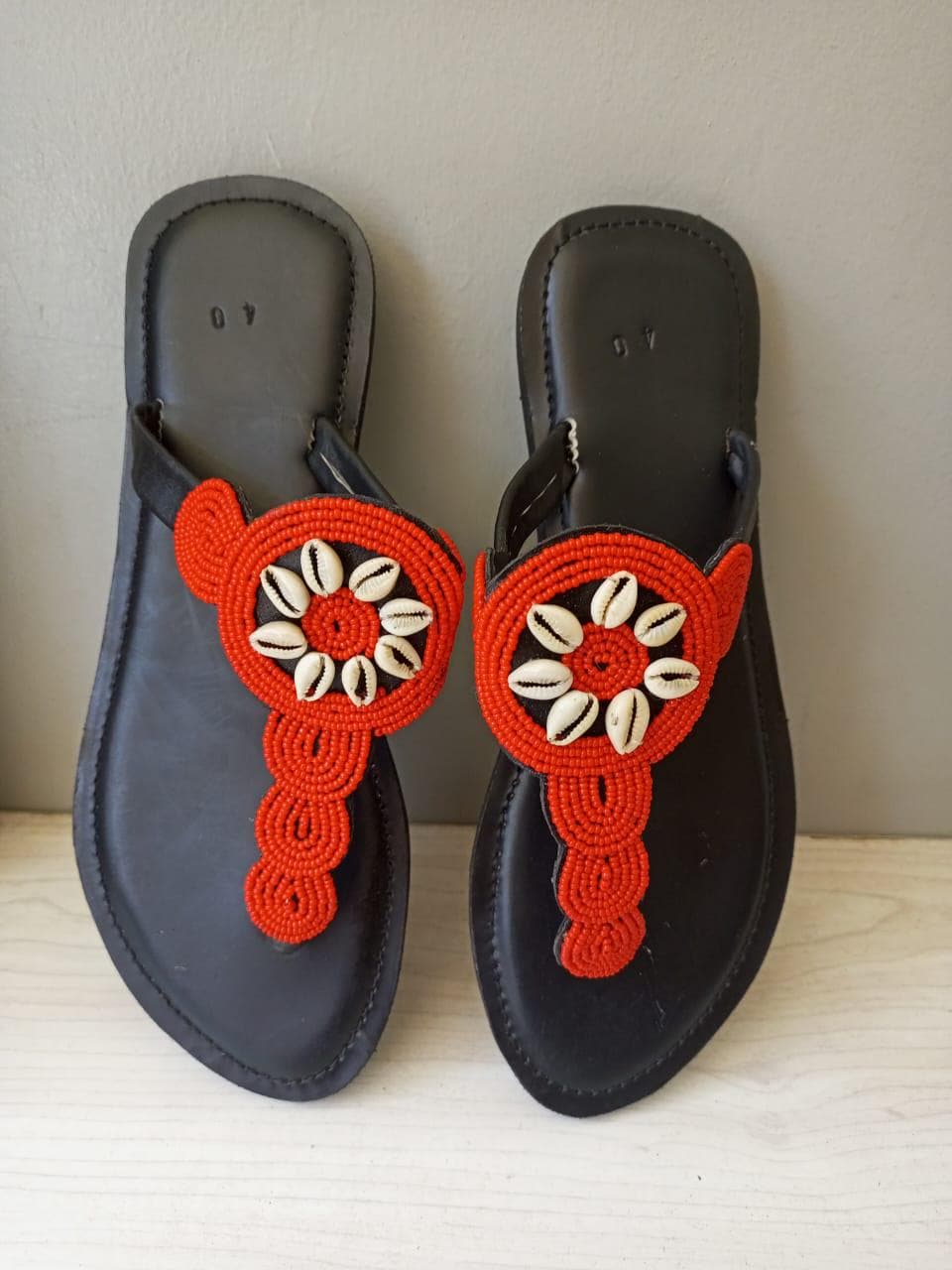 CUSTOMIZED African beaded sandals, summer sandals, Christmas gift for her,mom gift,beach sandals, leather sandals,