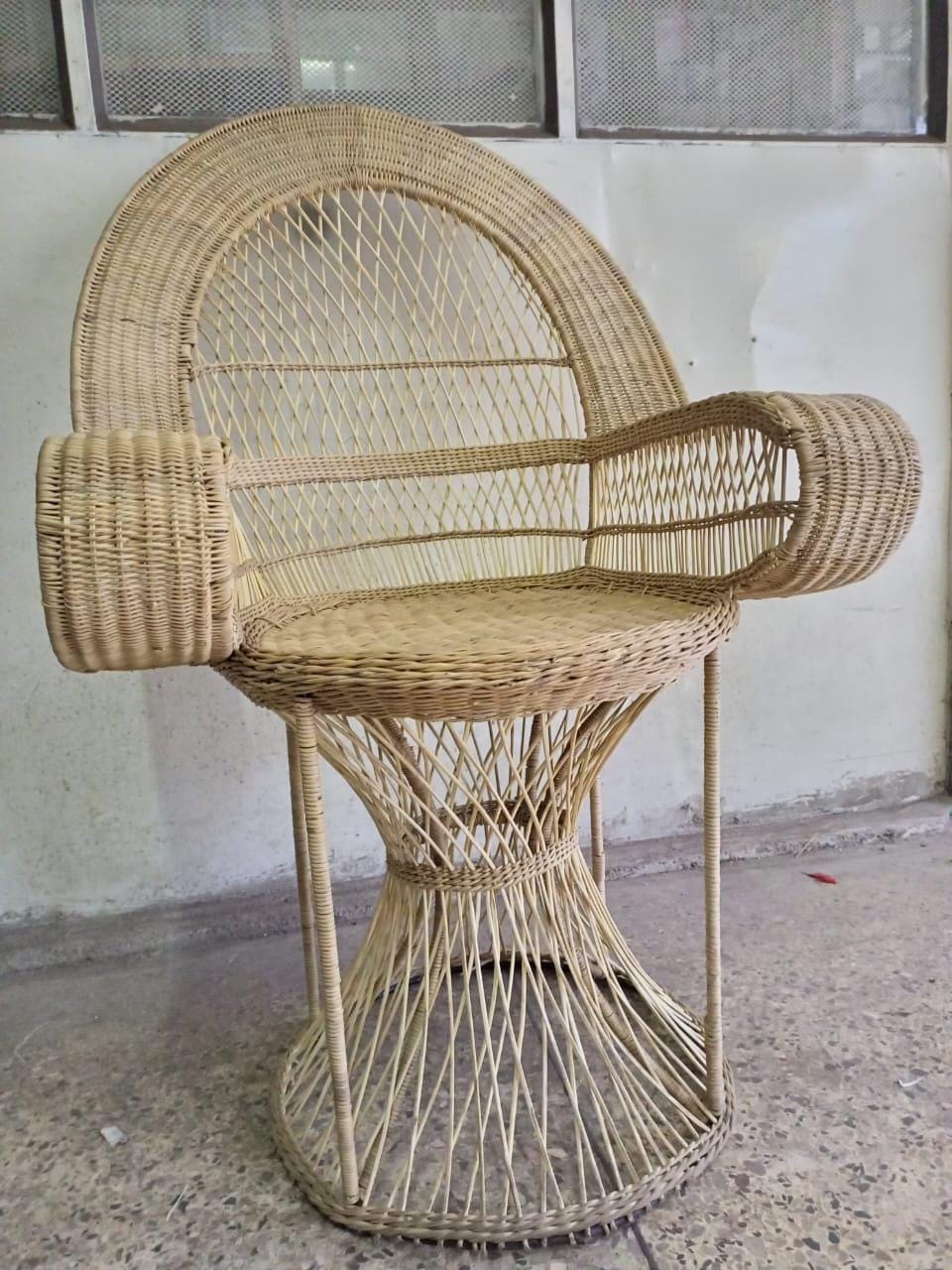 Free Shipping Handmade Malawi Cane Seat/Boho African Chair for Living Room/Rustic African Woven Seat/Perfect for Indoor & Outdoor Spaces/