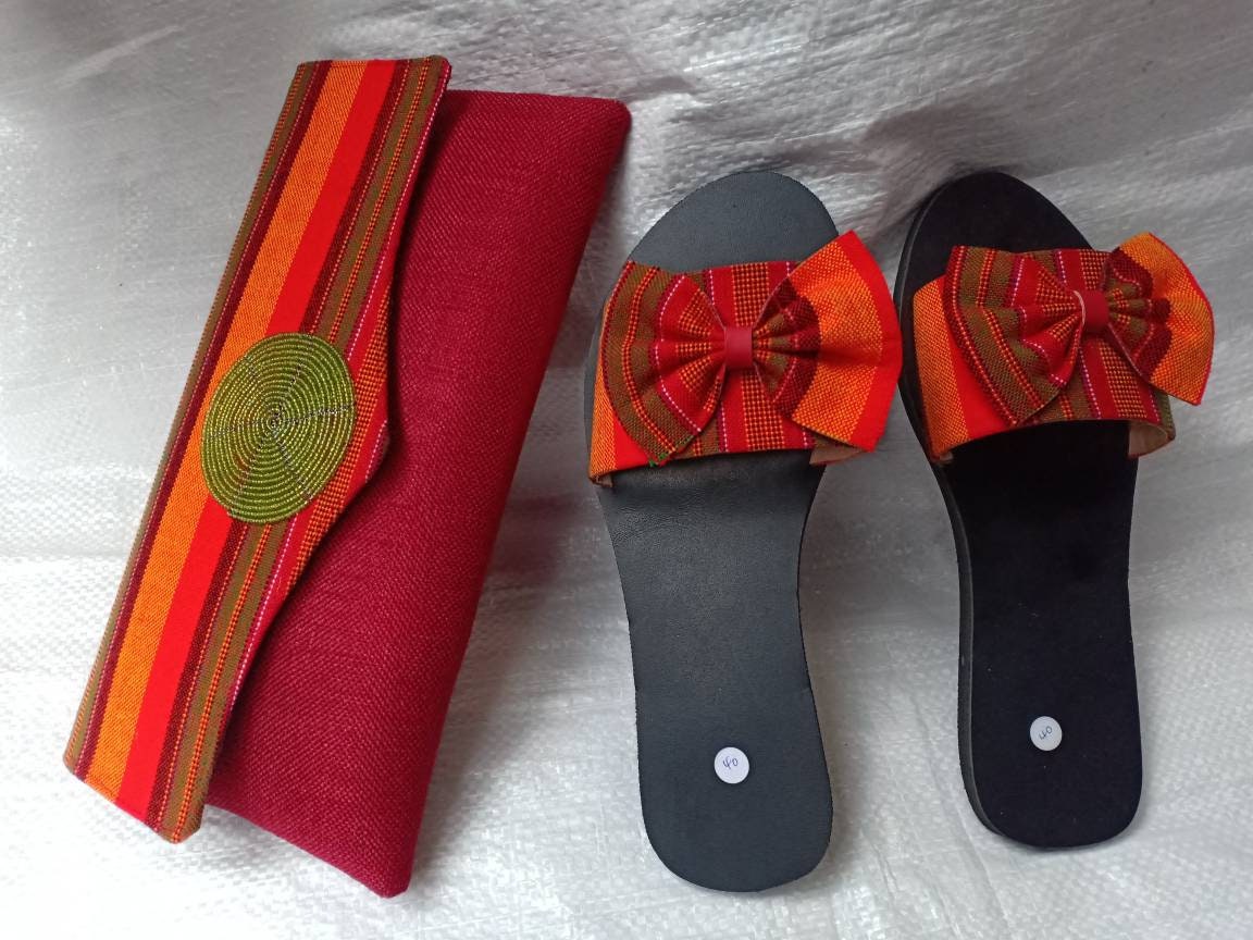 Handmade African Beaded Sandals/Authentic Maasai-Style Leather Flip-Flops Women/Boho Beach Sandals/Comfortable Summer Sandal African Gifts
