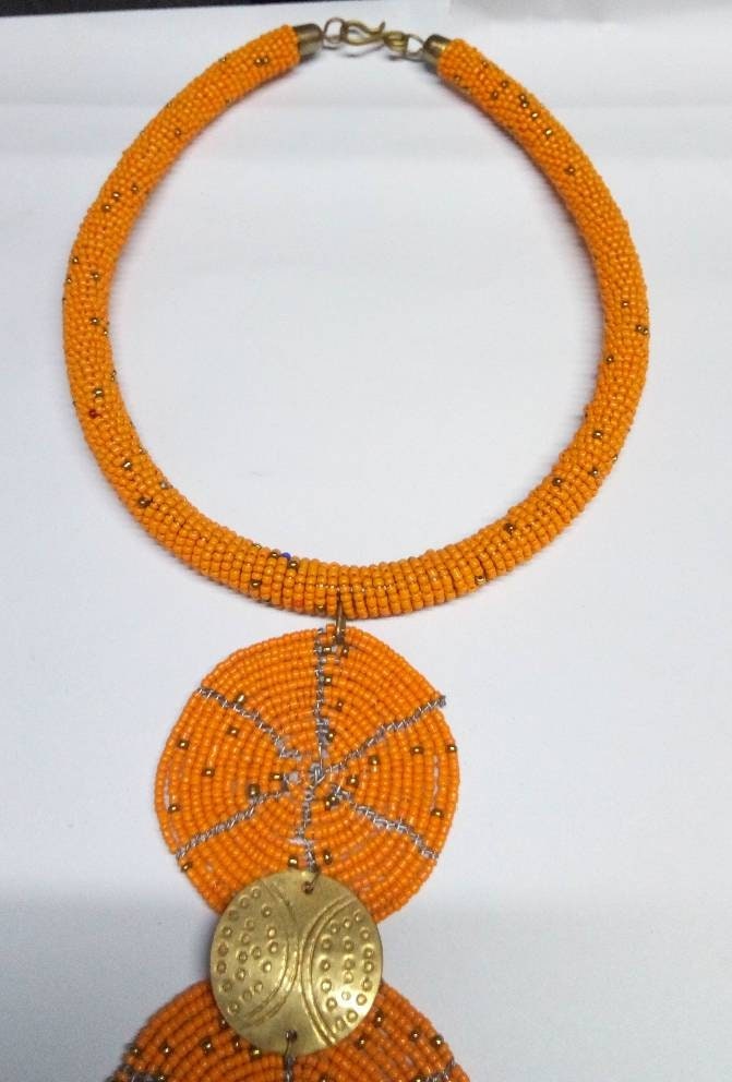 Boho Statement Jewelry/Colorful Seed Bead Necklace/Layered Necklace for Women/Gift for Her/Handmade Beaded Necklace/gift for women