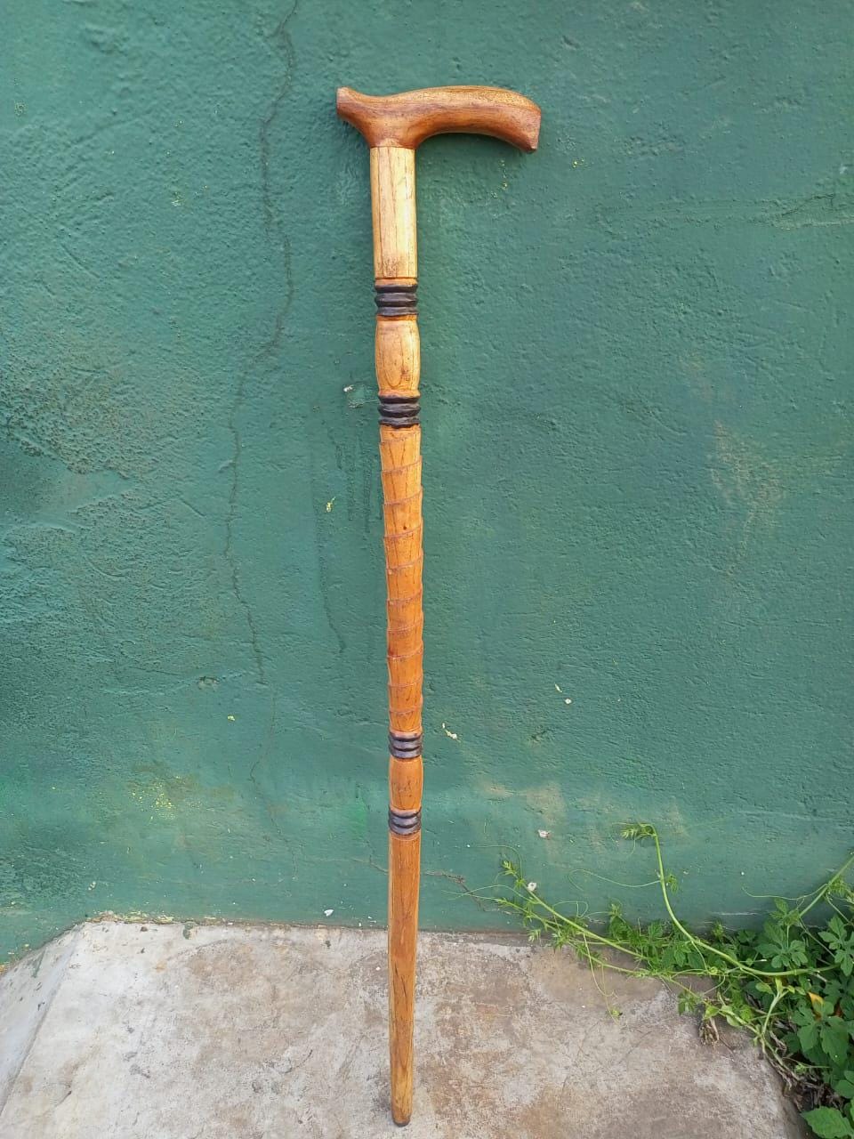 African wood Original Hiking Walking stick/Handmade Kenya Africa Mahogany Hardwood UnisexCane/Hand designed Cane/ Wooden walking stick