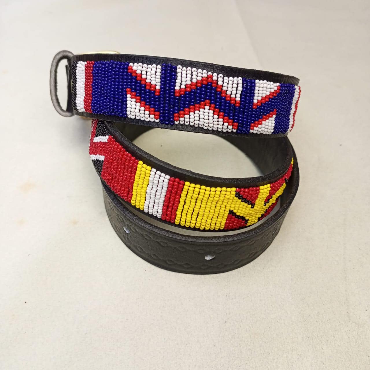 Maasai belt, Leather belt, Beaded belt, Handmade belt, Christmas gifts for loved ones African beaded belt, unisex belt, Casual belt, Boho