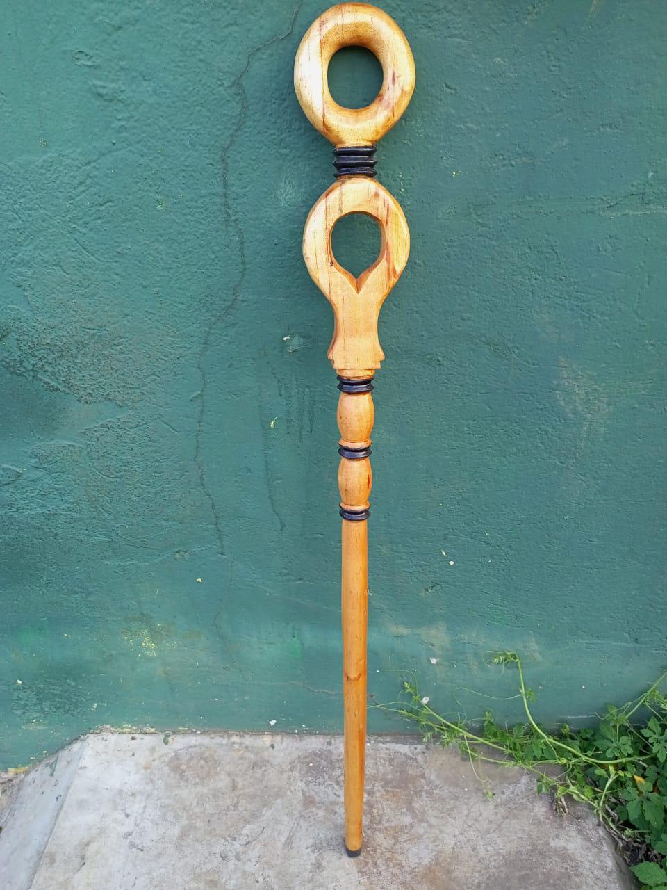 African wood Original Hiking Walking stick/Handmade Kenya Africa Mahogany Hardwood UnisexCane/Hand designed Cane/ Wooden walking stick