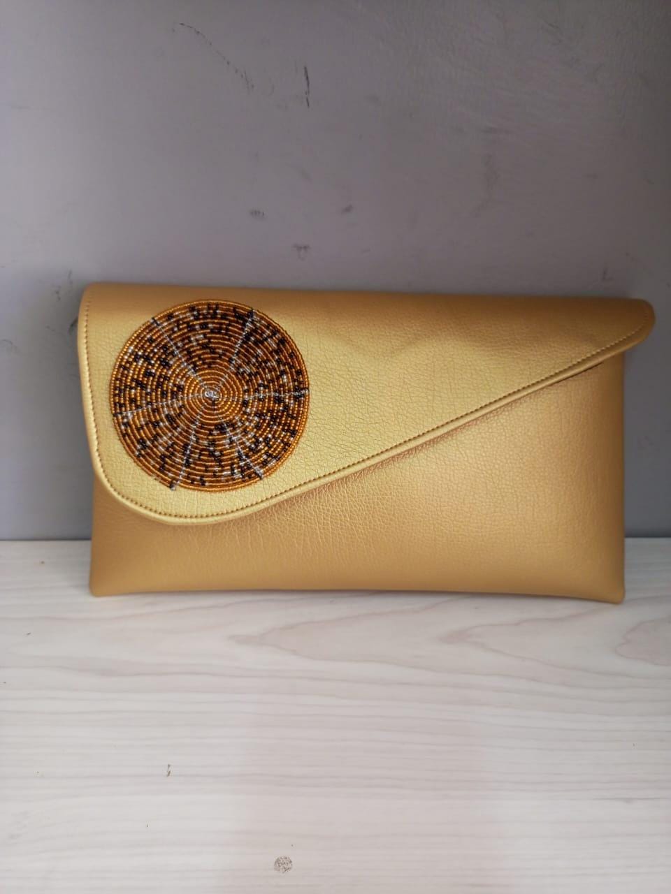 Gold leather African purses, bags,African bag, women purses , gift for her, christmas gift for loved ones,clutch bags, mother's day gifts