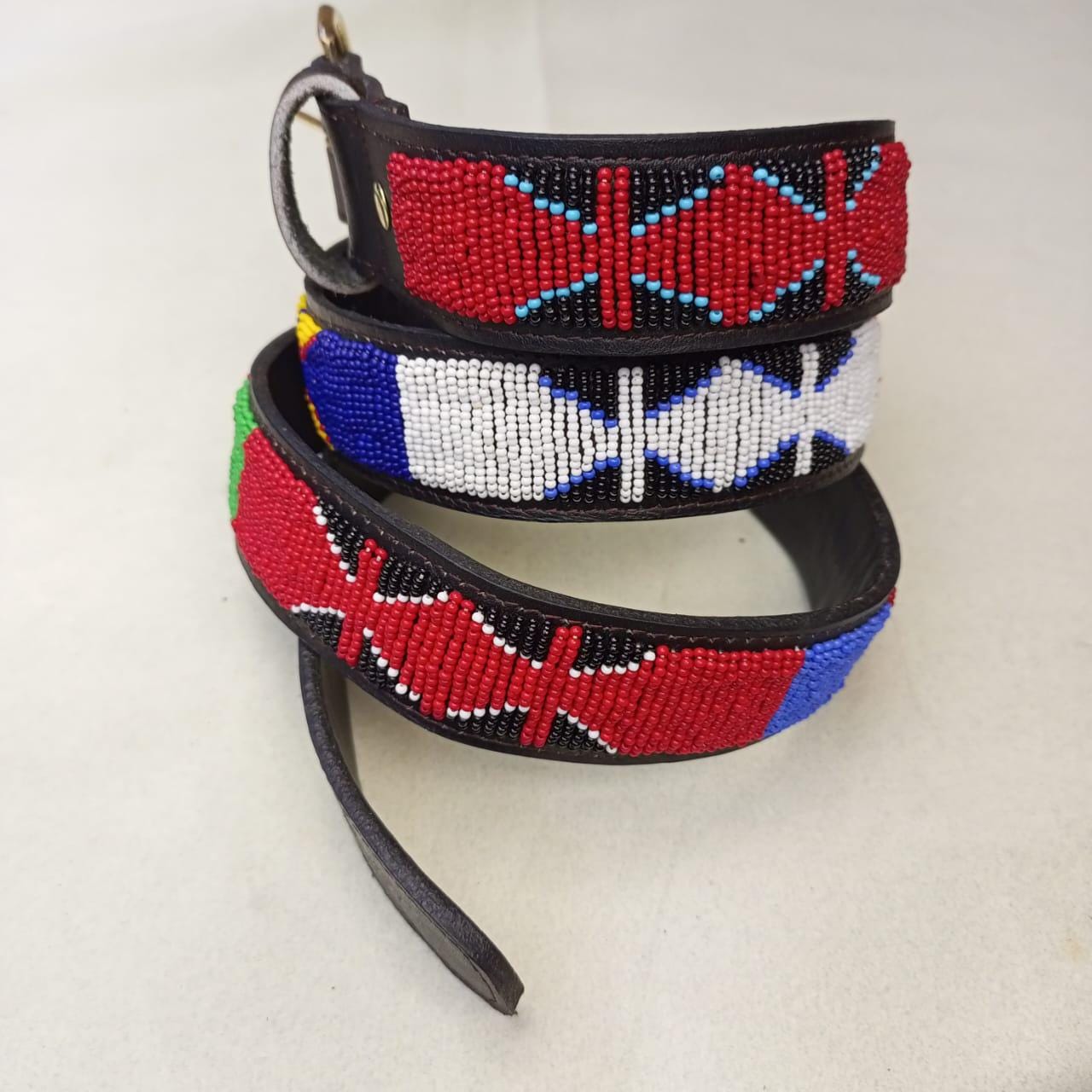 Maasai belt, Leather belt, Beaded belt, Handmade belt, Christmas gifts for loved ones African beaded belt, unisex belt, Casual belt, Boho