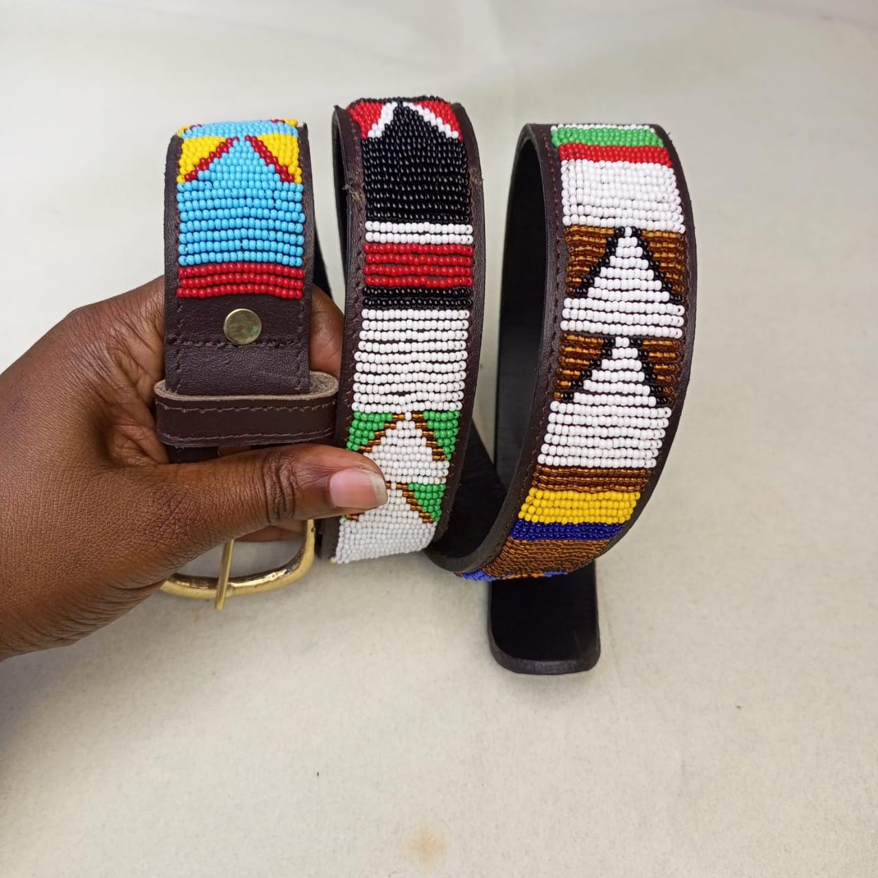 Maasai belt, Leather belt, Beaded belt, Handmade belt, Christmas gifts for loved ones African beaded belt, unisex belt, Casual belt, Boho