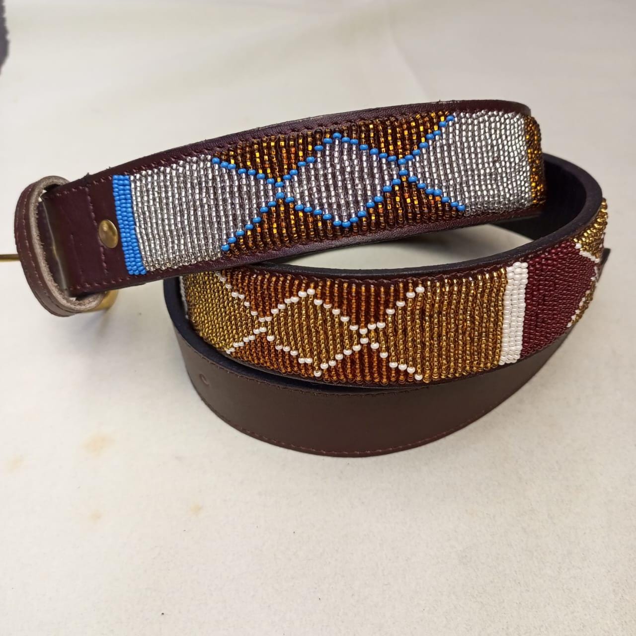 Maasai belt, Leather belt, Beaded belt, Handmade belt, Christmas gifts for loved ones African beaded belt, unisex belt, Casual belt, Boho