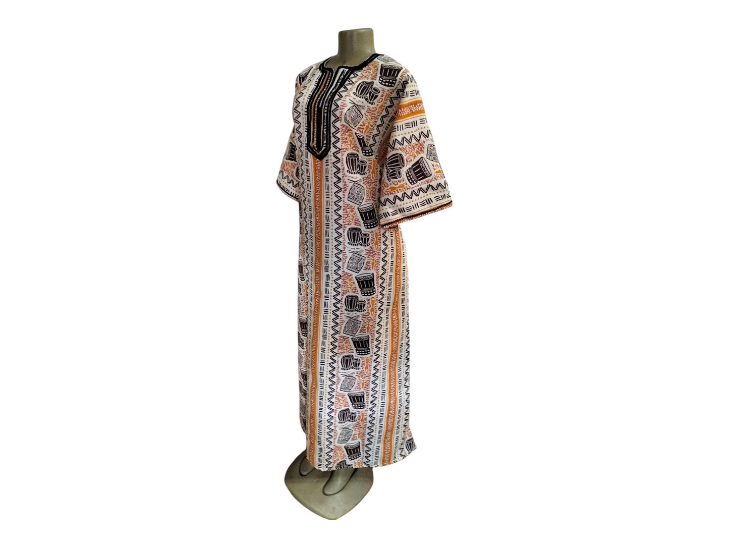 Authentic African Print Dress – Handmade Ankara Dress, Vibrant and Stylish, Perfect for Parties & Special Occasions
