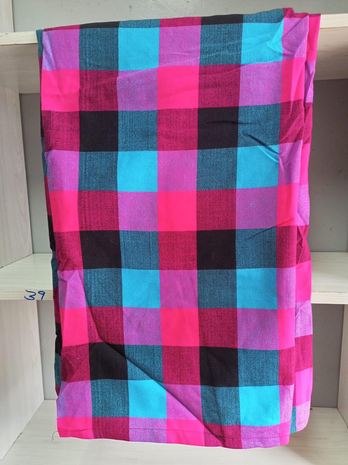 Authentic Maasai Shuka Blanket - Traditional African Tribal Wrap, Red Plaid Safari Blanket for Home Décor or Outdoor Adventures