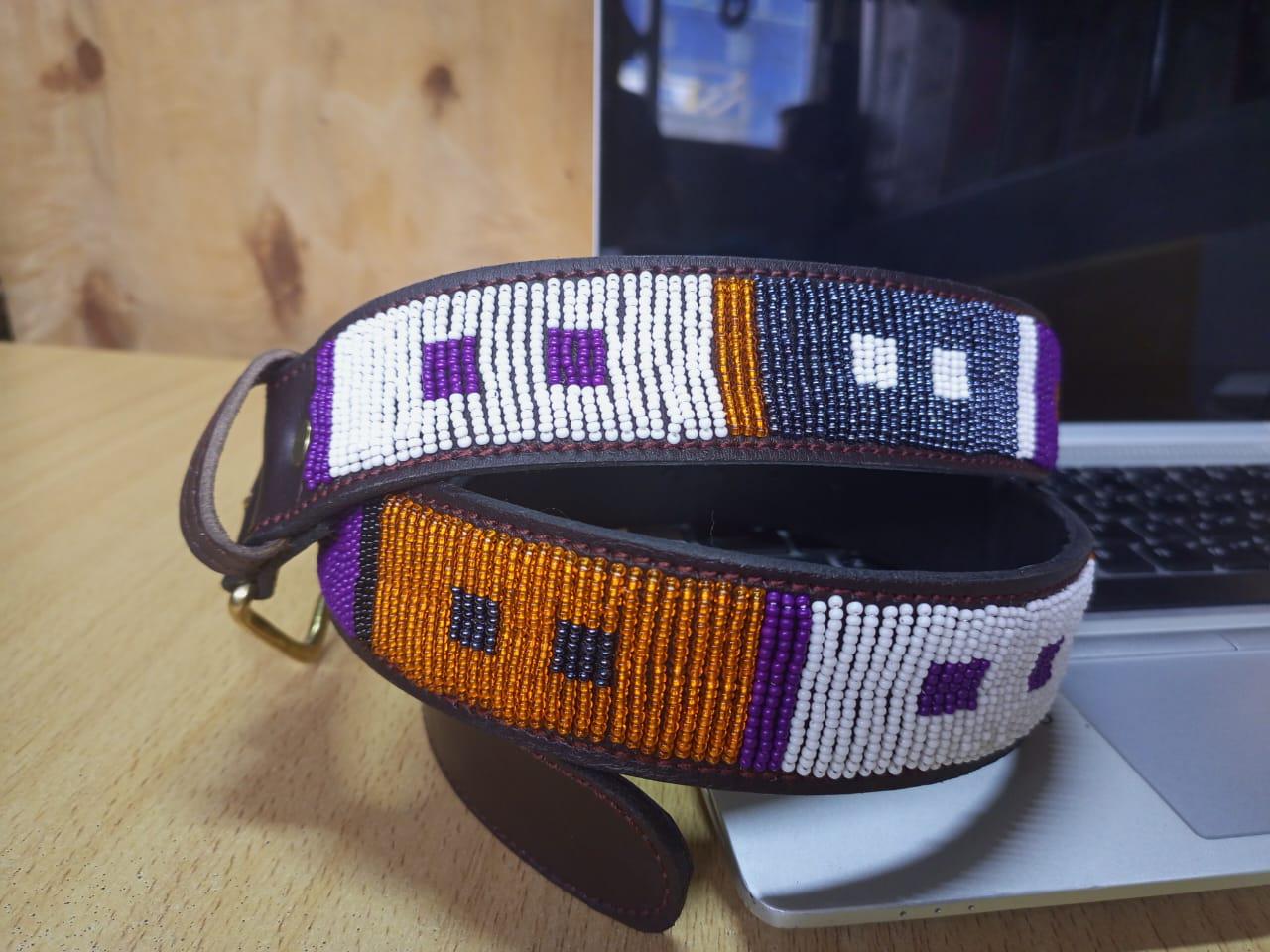 Maasai belt, Leather belt, Beaded belt, Handmade belt, Christmas gifts for loved ones African beaded belt, unisex belt, Casual belt, Boho