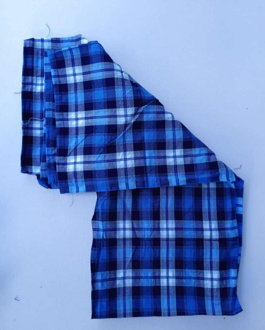 Authentic Maasai Shuka Blanket - Traditional African Tribal Wrap, Red Plaid Safari Blanket for Home Décor or Outdoor Adventures