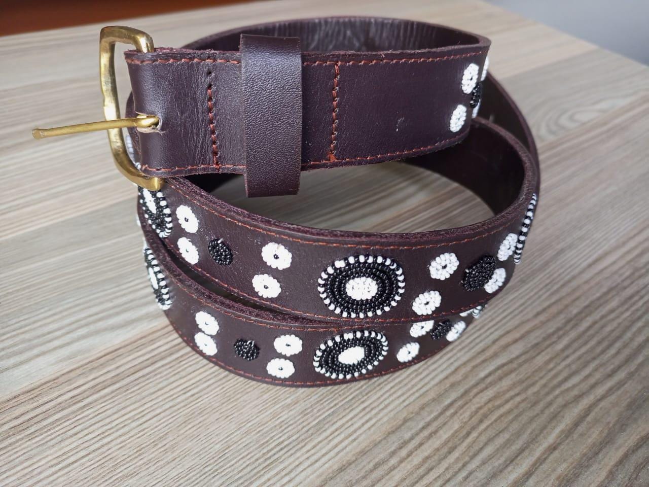 Maasai belt, Leather belt, Beaded belt, Handmade belt, Christmas gifts for loved ones African beaded belt, unisex belt, Casual belt, Boho