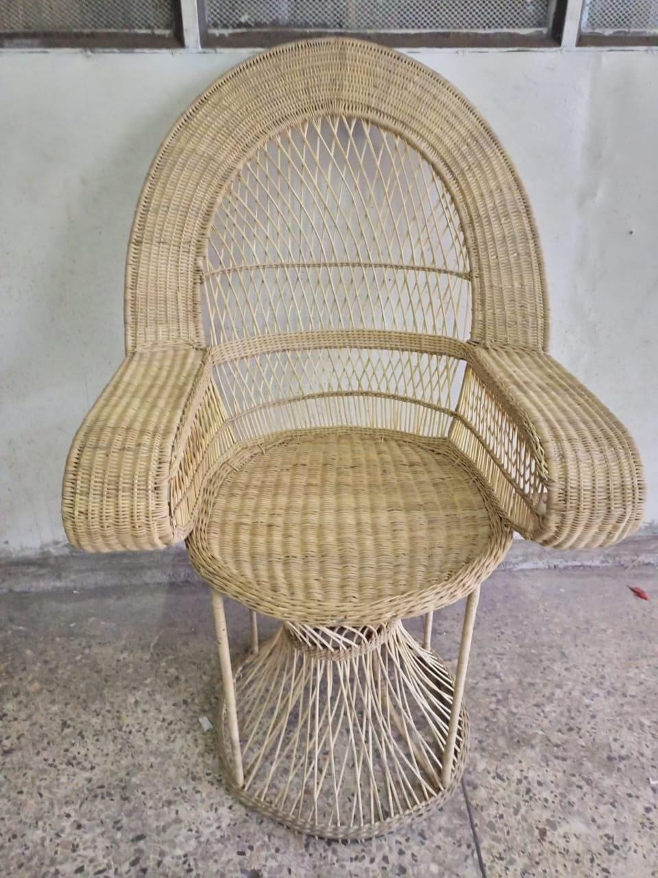 Free Shipping Handmade Malawi Cane Seat/Boho African Chair for Living Room/Rustic African Woven Seat/Perfect for Indoor & Outdoor Spaces/