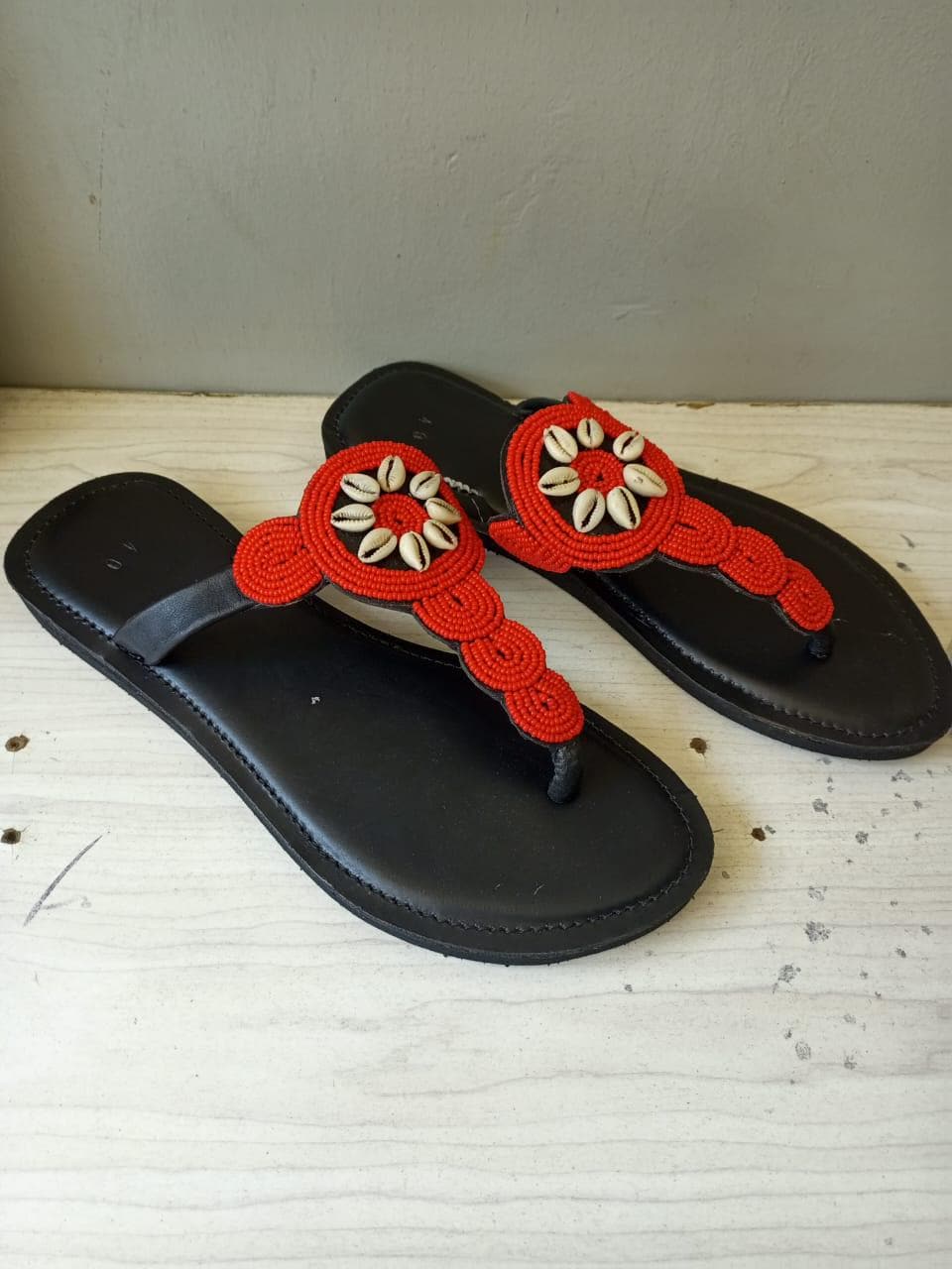 CUSTOMIZED African beaded sandals, summer sandals, Christmas gift for her,mom gift,beach sandals, leather sandals,