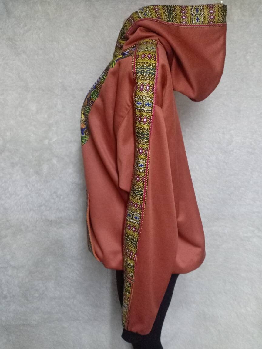 African unisex hood /Handmade Custom Winter Hood/Warm, and Stylish Cold Weather Gear/ Winter Hood/Personalized Winter hood /chrismass gift