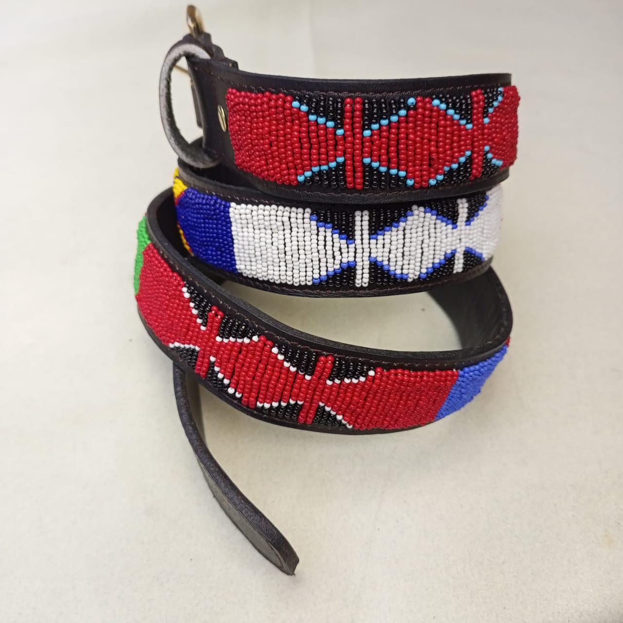 Maasai belt, Leather belt, Beaded belt, Handmade belt, Christmas gifts for loved ones African beaded belt, unisex belt, Casual belt, Boho