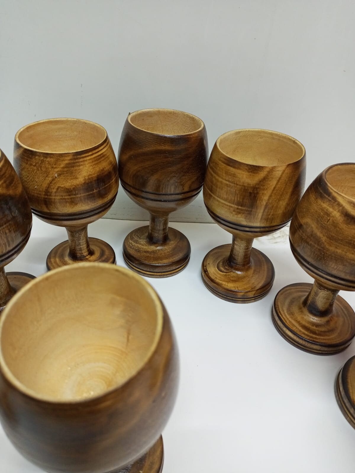 Nature's Embrace: Wholesale Handcrafted Wooden wine glass,wooden glass,hand carved glass,wooden ,kitchen, eco-friendly,gift for mum