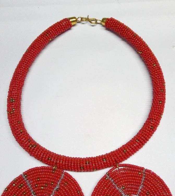 Boho Statement Jewelry/Colorful Seed Bead Necklace/Layered Necklace for Women/Gift for Her/Handmade Beaded Necklace/gift for women