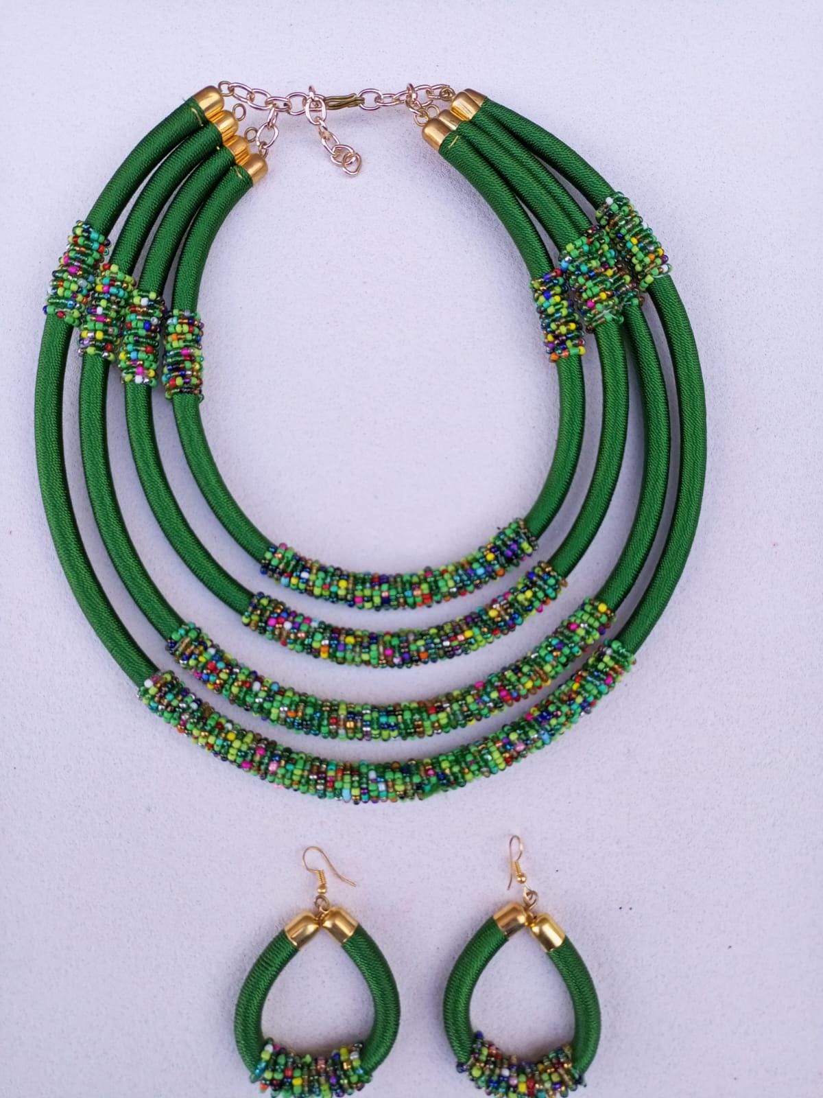 Boho Statement Jewelry/Colorful Seed Bead Necklace/Layered Necklace for Women/Gift for Her/Handmade Beaded Necklace/gift for women