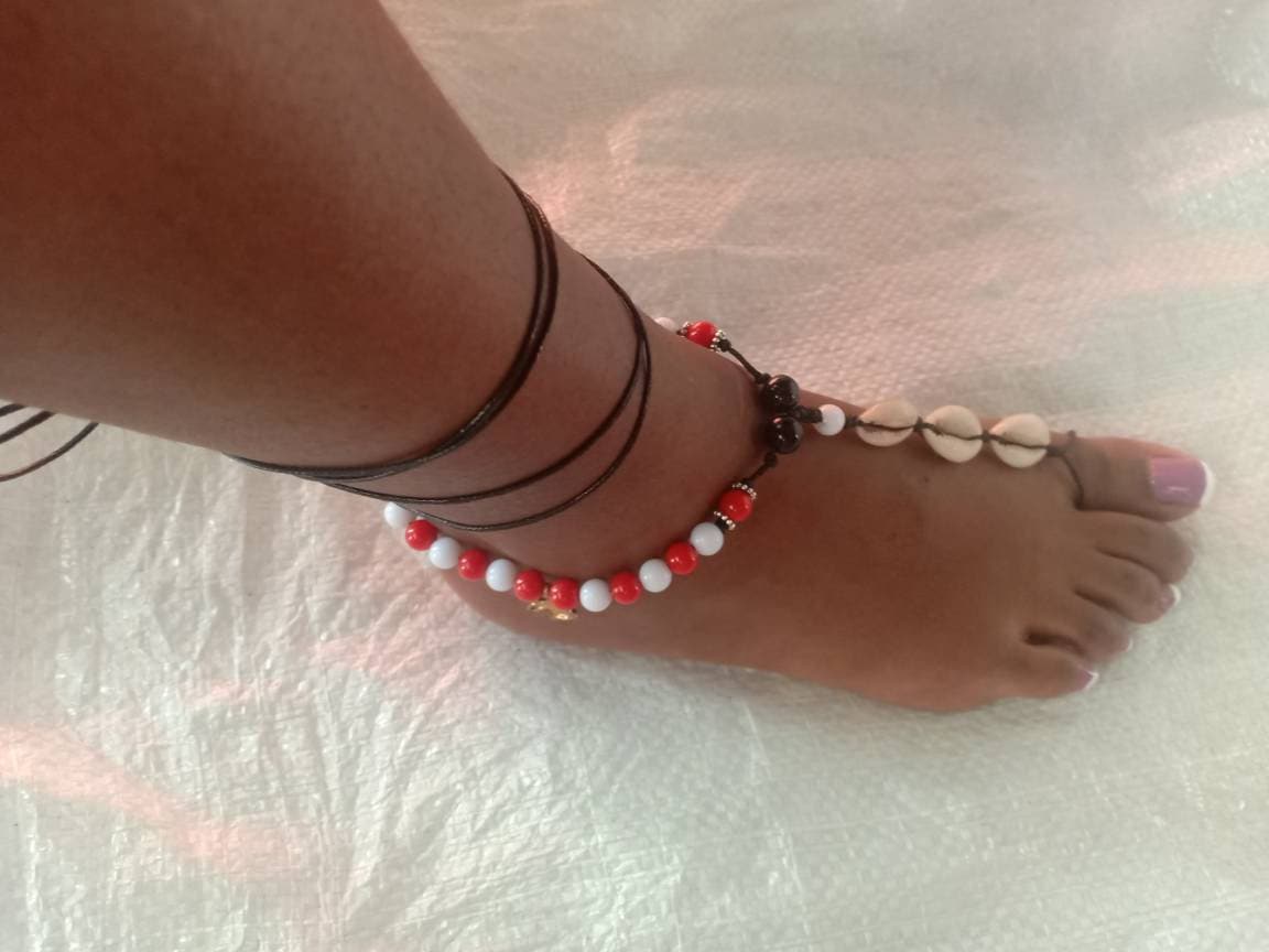 Handmade African Beaded Sandals/Authentic Maasai-Style Leather Flip-Flops Women/Boho Beach Sandals/Comfortable Summer Sandal African Gifts