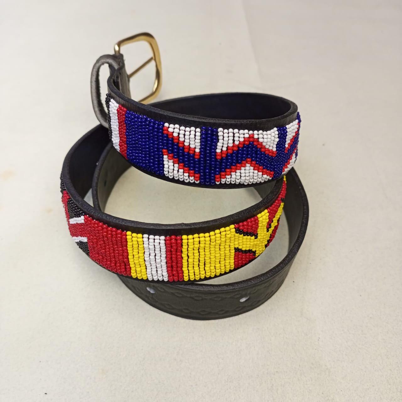 Maasai belt, Leather belt, Beaded belt, Handmade belt, Christmas gifts for loved ones African beaded belt, unisex belt, Casual belt, Boho