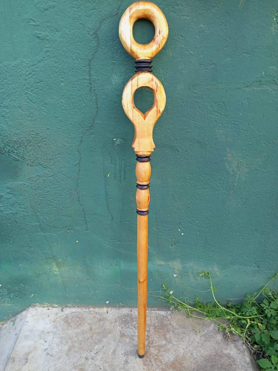 African wood Original Hiking Walking stick/Handmade Kenya Africa Mahogany Hardwood UnisexCane/Hand designed Cane/ Wooden walking stick
