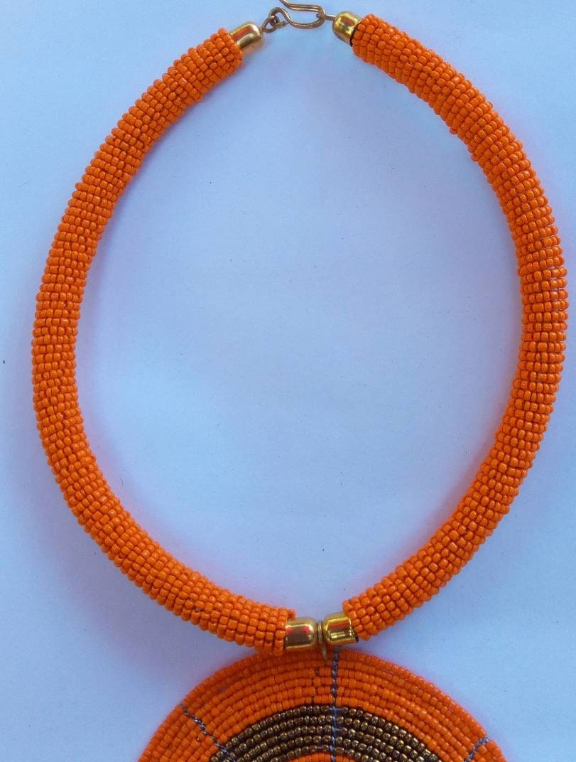 Boho Statement Jewelry/Colorful Seed Bead Necklace/Layered Necklace for Women/Gift for Her/Handmade Beaded Necklace/gift for women