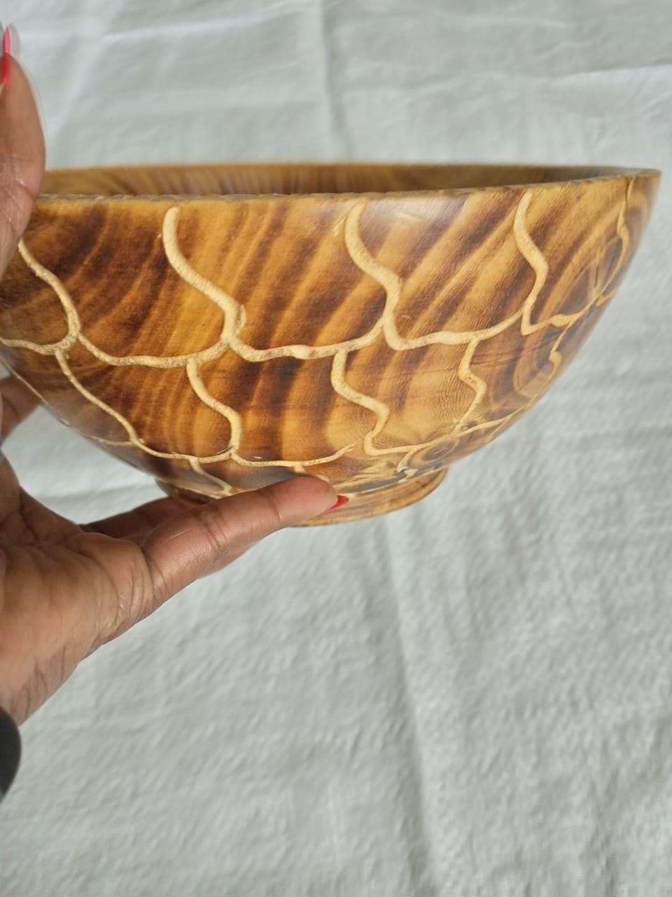 Handmade Wooden Bowl Candle | Christmas Soy Candle bowl| Holiday Gift | Rustic Home Decor | Aromatherapy Candle in Wooden Bowl
