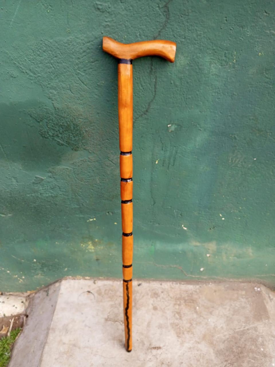 African wood Original Hiking Walking stick/Handmade Kenya Africa Mahogany Hardwood UnisexCane/Hand designed Cane/ Wooden walking stick