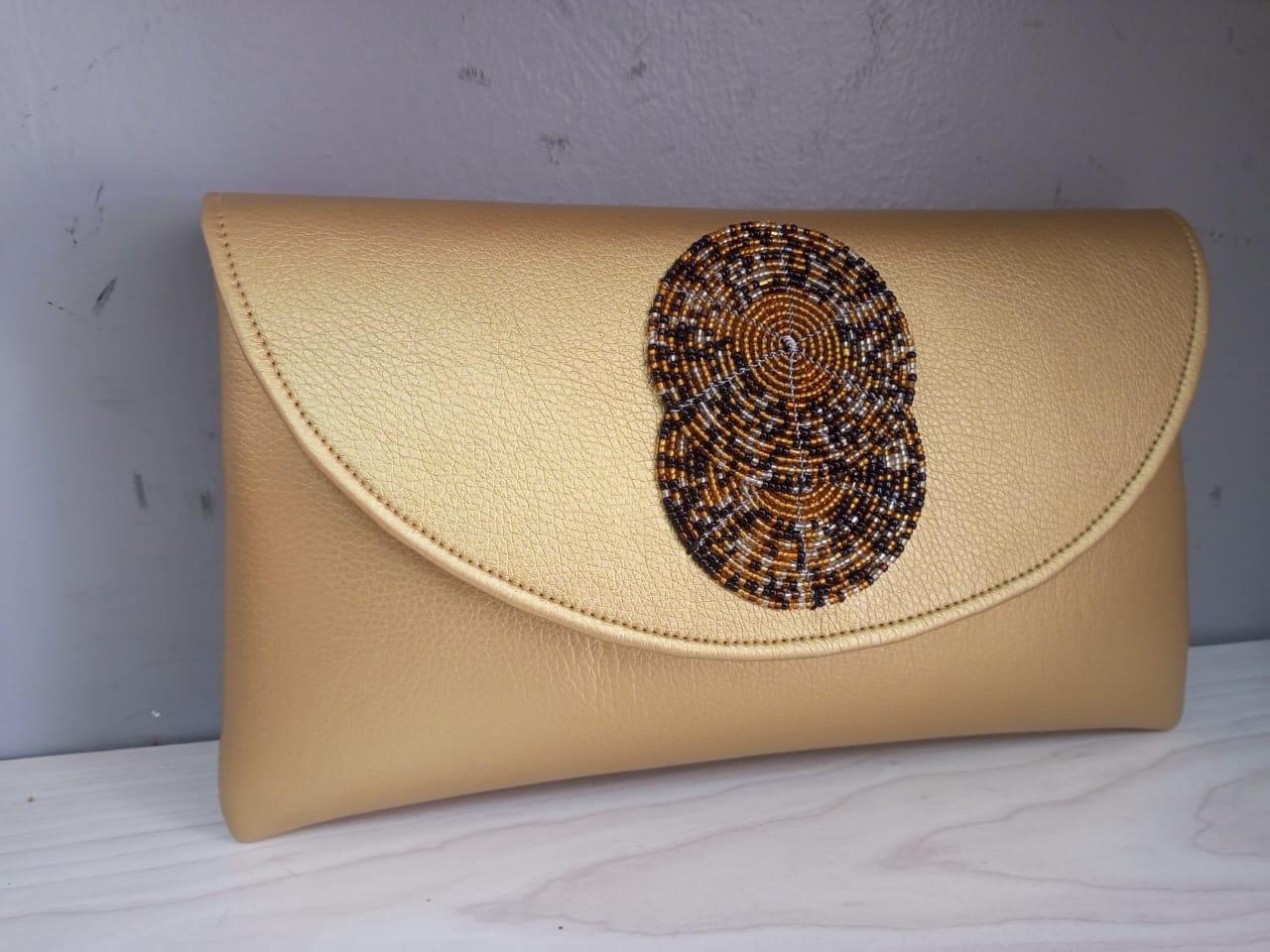 Gold leather African purses, bags,African bag, women purses , gift for her, christmas gift for loved ones,clutch bags, mother's day gifts
