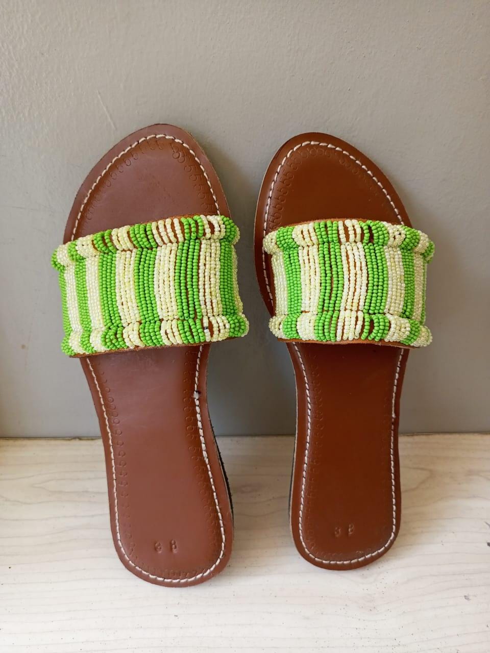 CUSTOMIZED African beaded sandals, summer sandals, Christmas gift for her,mom gift,beach sandals, leather sandals,