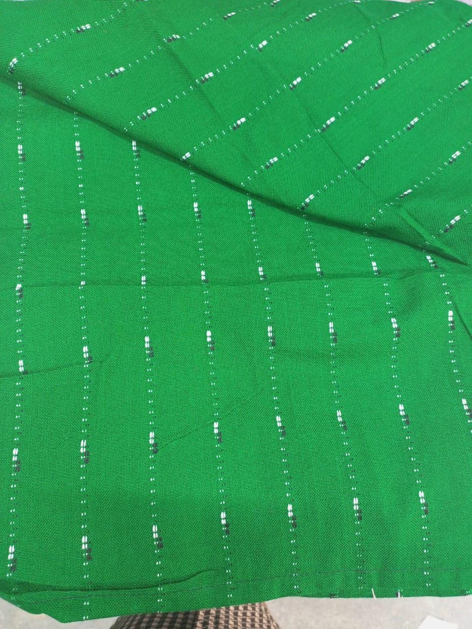 Authentic Maasai Shuka Blanket - Traditional African Tribal Wrap, green Plaid Safari Blanket for Home Décor or Outdoor Adventures