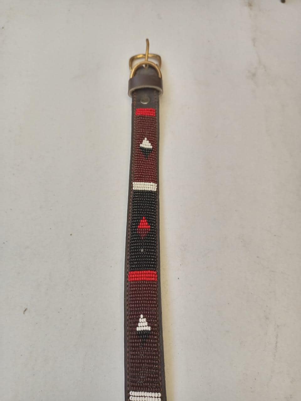 African Beaded Collar, Handmade Dog Collar , Maasai collar, Leather collar, Pet Gift, Christmas gift, Pet collar, Dog leash, Pet lead